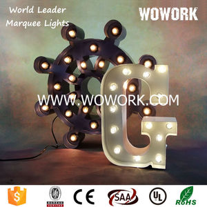 Moderna letras de metal para <span class=keywords><strong>el</strong></span> partido - Product Image 5