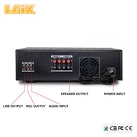 Laix AV-60 Soundstream Akıllı Set Mikro Işık 2.1 subwoofer Analog Ses Amp Amplifikatör Amplificadores
