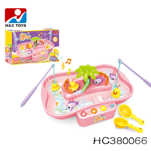 Vente chaude Enfants En Plastique Poissons Jouet de Bande Dessinée Électrique <span class=keywords><strong>Jeu</strong></span> De Pêche Pour Cadeaux HC394357 - Product Image 4