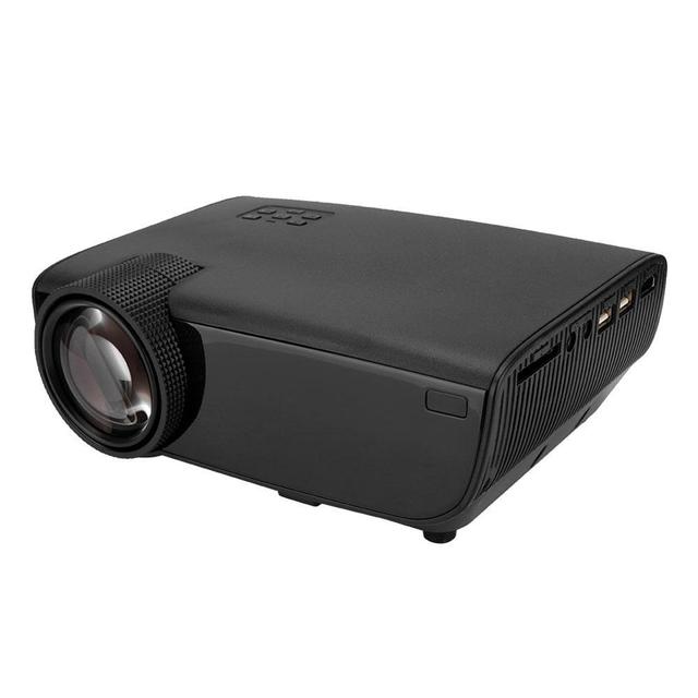 Mini Projector 1280x1080 Resolution Portable Movie Projector with LED Lamp Compatible USB
