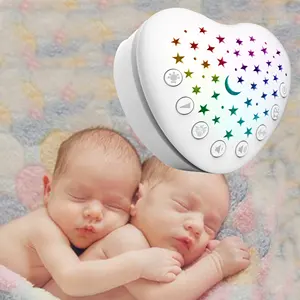 Thérapie du sommeil bébé détente machine sonore de bruit blanc machine avec cri capteur de batterie rechargeable