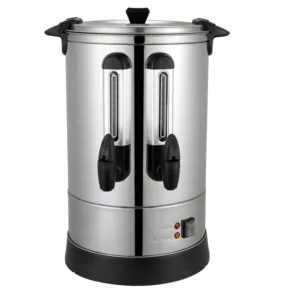 制茶机锅炉机双罐2水龙头牛奶暖双锅炉商用不锈钢水锅炉电动20L