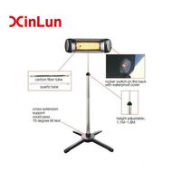 Meilleure Qualité Vente Chaude Écologique Infrarouge Chauffe-Fournisseur Personnalisé Télécommande Électrique Infrarouge Portable Chauffe 1500W