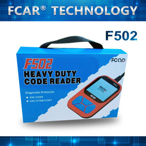 un pequeño apatatoque puede leer los códigos de los vehículos pesados, FCAR F502 Heavy Duty Código Reader - Product Image 3