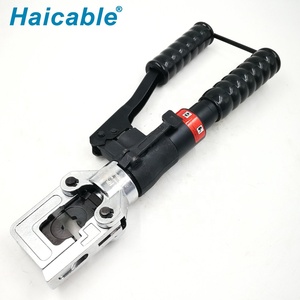 Tipi manuali di alta qualità di strumento di crimpatura idraulica fune d'acciaio HP-240F sega a filo diamantato Al Cu connettore Crimper - Product Image 1
