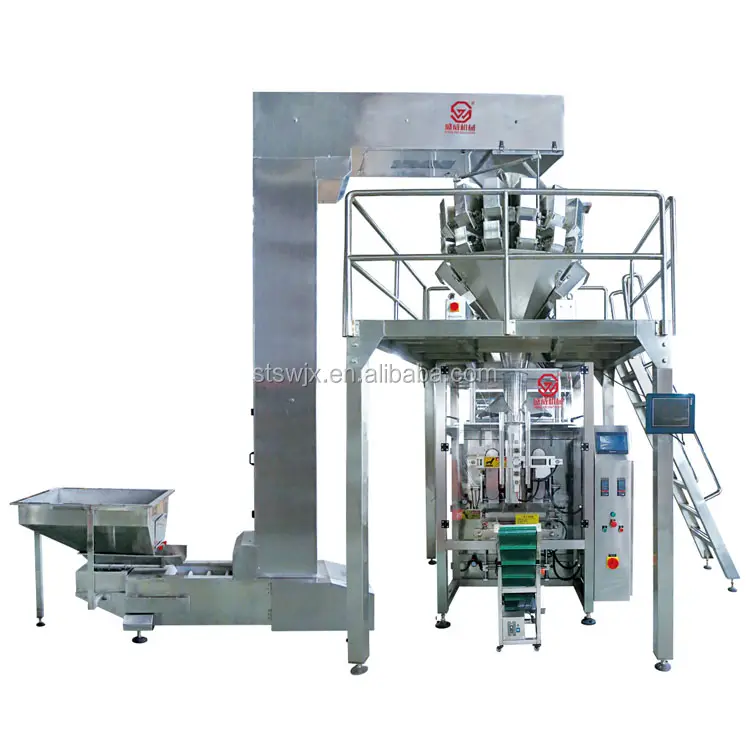 automatic chicken nuggets food packing machine