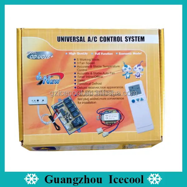 Hohe qualität Qunda 3 Lüfter geschwindigkeit Klimaanlage control system universal PCB board QD-U02B +