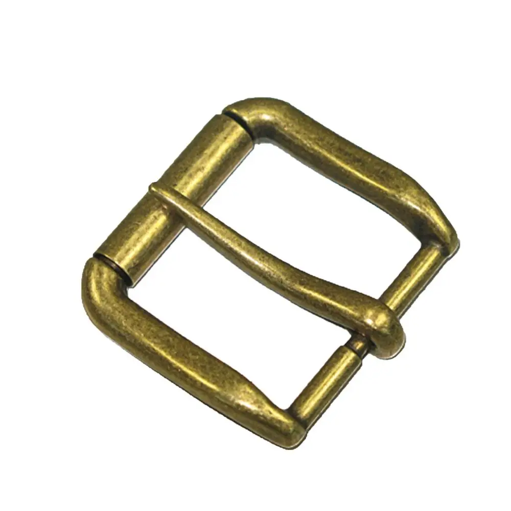חגורות עור אבזם חגורת מתכת יצרן סין זהב טבעת אבזמים לגברים