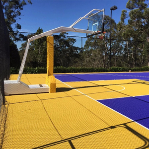FIBA <strong>Basketball</strong> Stand Heavy Base Steel Goal <strong>Posts</strong> Outdoor <strong>Basketball</strong> Hoop - Product Image 3