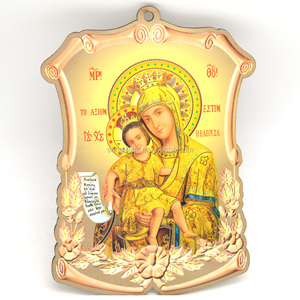 Gran oferta de iconos de imagen de los santos de madera - Product Image 3