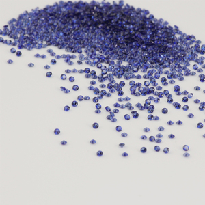 मेली पत्थर 1 मिमी-2 मिमी नीला सिंथेटिक सैप्फायर जेम्स्टोन - Product Image 3