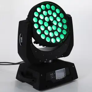 Projecteur de lumière multicolore 36 pièces * 10W RGBW 4in1 zoom Mini led wash zoom moving head light