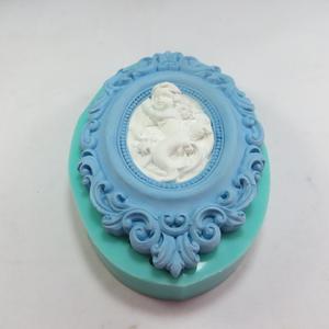 TS0002 Khuôn Hình Bầu Dục Thiên Thần Hình Bầu Dục Cho Trang Trí Bánh Kẹo Mềm - Product Image 6