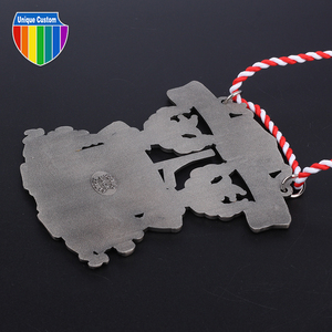 Moq bajo encargo Premio insignia ejército corriendo <span class=keywords><strong>antiguo</strong></span> en blanco <span class=keywords><strong>boxeo</strong></span> guerra medalla - Product Image 2