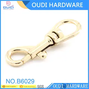 Nuevo diseño bolso accesorios giratoria extremo <span class=keywords><strong>doble</strong></span> D anillo mosquetón - Product Image 1