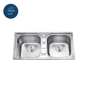 Australia handmade rectangular kitchen sink two bowls kitchen sinks stainless steel