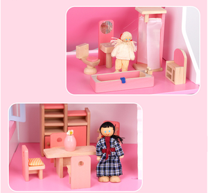 1/12 échelle bricolage enfants <span class=keywords><strong>meubles</strong></span> miniatures en bois pour maison de poupée jouets éducatifs pour les filles - Product Image 5