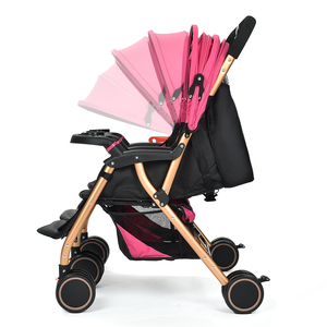 Facile Pliage Double Poussette Double/Deux Siège Bébé Panier/Twin Poussette Léger - Product Image 5