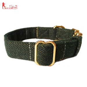 Conjunto de correa para <span class=keywords><strong>Collar</strong></span> de perro con diseño de cuadros cómodos y suaves, plomo ajustable con anillos en D duraderos - Product Image 2