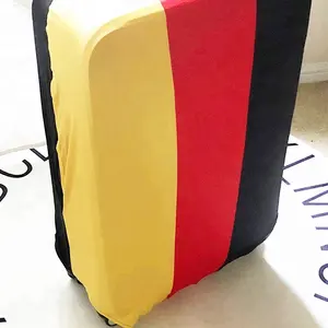 Functional OEM Flexible Polyester Waterproof Protection Suitcase Luggage Cover