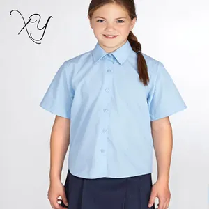 2017 100% хлопок школьная форма рубашки поло дизайн с изображением