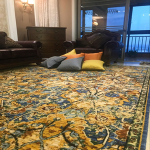 Modern <strong>Thick</strong> Carpet <strong>Rug</strong> with Cotton Backing for Living Room G-H1127Series - Product Image 1