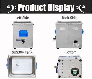 GT SONIC 9L <span class=keywords><strong>ultrasuoni</strong></span> 300W pulitore ad <span class=keywords><strong>ultrasuoni</strong></span> digitale riscaldato per pezzi di ricambio - Product Image 5