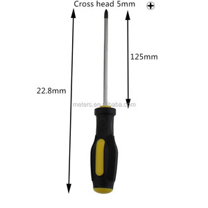 <span class=keywords><strong>Destornillador</strong></span> de cabeza Phillips, punta magnética de 5x125mm, CR-V, mango de TPR de doble Color - Product Image 3
