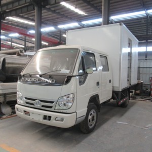 <span class=keywords><strong>Furgone</strong></span> <span class=keywords><strong>Refrigerato</strong></span> Foton Forland Aumark 3t 3,5 Tonnellate 4 Tonnellate Unità di Refrigerazione -5 Gradi Camion <span class=keywords><strong>Furgone</strong></span> con Box Frigorifero - Product Image 3