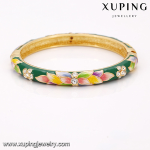 Bangle-174 xuping bijoux en espagnol 24 k plaqué or bracelet bracelet pour les femmes - Product Image 2