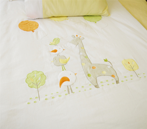 100% Cotton <strong>Cot</strong> Bedding Sheets Quilt <strong>Sets</strong> <strong>Cot</strong> <strong>Bumper</strong> With Nappy Stacker - Product Image 2