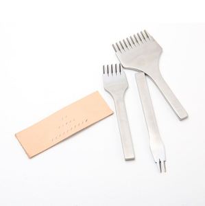 Portable Leather <strong>Craft</strong> <strong>Tool</strong> Hole Punches Stitching Prong Leather Punching <strong>Tool</strong> - Product Image 5
