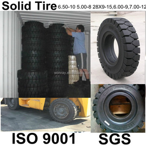 तकिया otr ठोस फोर्कलिफ्ट टायर 28x9x15 8.15x15 5.00-8 6.50-10 - Product Image 4
