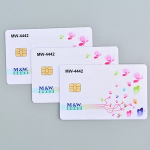 <span class=keywords><strong>Carte</strong></span> blanche vierge avec puce FM4442 + bande magnétique vierge Hico Track 2 - Product Image 6