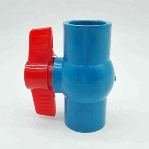 Vannes à boisseau sphérique en PVC gris personnalisables de 1 à 10 pouces avec support OEM, accessoires pour conduites d'eau - Product Image 5