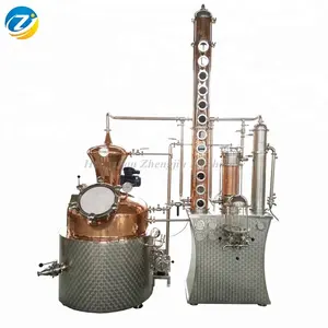 Kinds of processing and manufacturing of alcohol alcohol distillation processing copper pot still