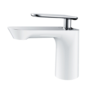 AMAXO Robinet d'eau contemporain professionnel sur mesure monté sur pont <span class=keywords><strong>avec</strong></span> noyau de valve en céramique pour cuisine salle de bain école villa - Product Image 4