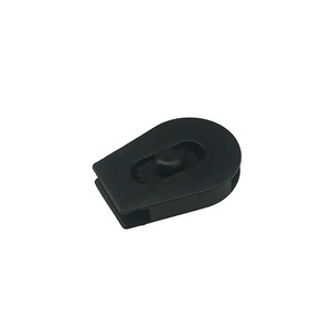 Black Color Big Size Plastic Roller Sliding Drawstring Cord <strong>Lock</strong> <strong>Draw</strong> Cord <strong>Stopper</strong> for Wholesale - Product Image 2