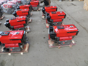 Moteur diesel monocylindre 8 CV refroidi par eau, petit moteur diesel horizontal pour l'agriculture et la marine, vente en gros - Product Image 5