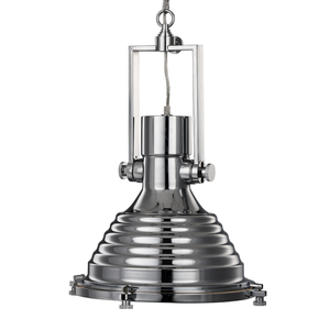 Suspension en métal Robles de couleur argent vintage nordique - Product Image 2
