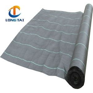 Tela <span class=keywords><strong>de</strong></span> paisaje <span class=keywords><strong>de</strong></span> alta resistencia, cubierta <span class=keywords><strong>de</strong></span> suelo <span class=keywords><strong>de</strong></span> invernadero, PP, barrera <span class=keywords><strong>de</strong></span> plástico para malas hierbas, tela <span class=keywords><strong>de</strong></span> paisaje, estera <span class=keywords><strong>de</strong></span> malas hierbas negra con línea - Product Image 3