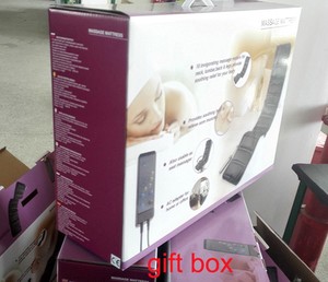 Alfombrilla de masaje con calefacción eléctrica térmica vibratoria para todo el cuerpo, cojín de asiento <span class=keywords><strong>Lumbar</strong></span>, colchón de masaje con calor para coche y hogar - Product Image 4