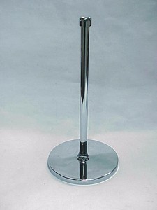 Soporte de papel higiénico de metal cromado 3 rollos - Product Image 3