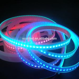 <strong>Programable</strong> RGB LED Strip WS2812b SMD5050 DC5V 144LEDs/<strong>m</strong> Waterproof IP67 for Landscape Lighting - Product Image 6