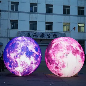 Giant Inflatable Moon Balloon Inflatable Moon Globe For Event