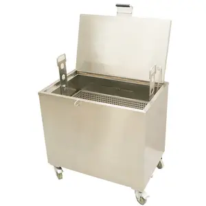 Soak Grease Kitchen Hood Filter Stainless Steel Heated Soak Tank