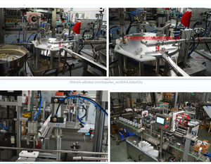 Bouteille <span class=keywords><strong>barral</strong></span> Automatique glande combinaison d'étiquetage ligne de production - Product Image 1