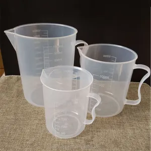Large plastic measuring cups measuring jug in ml measurement for rice milk bar liquid dry food