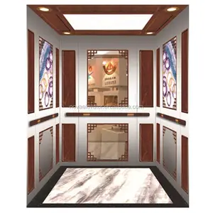 Phụ tùng thang máy & phụ kiện cabin thang máy quan sát cao cấp với tường kính đầy đủ - Product Image 1