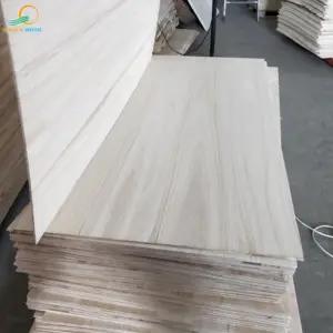 Fabrik liefern massivholz panels paulownia holz bord großhandel preis